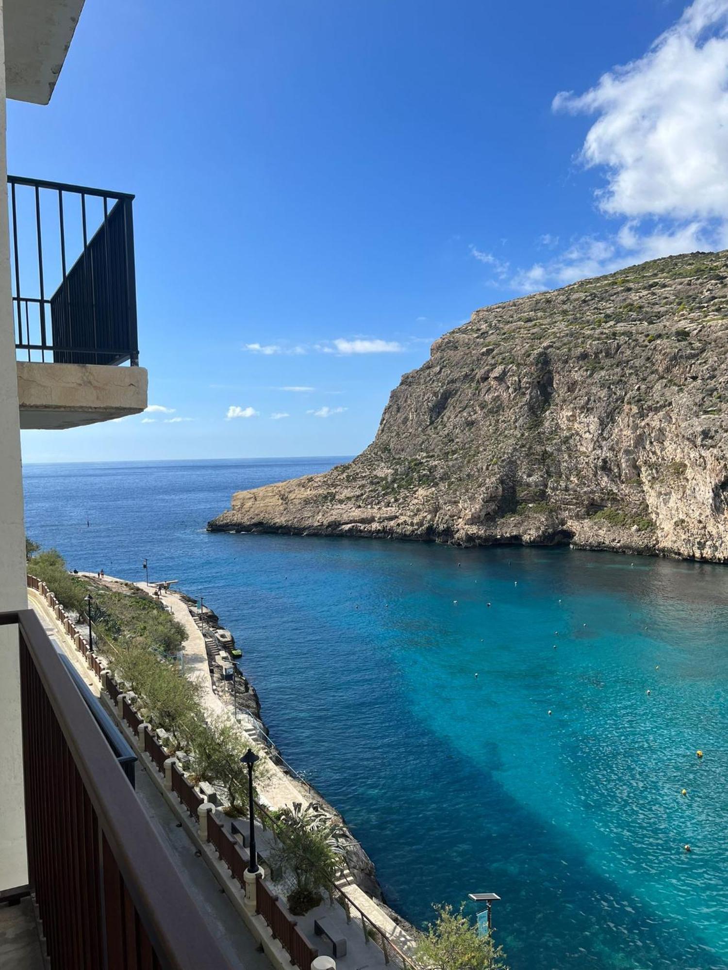 Seafront Apartment With Amazing Sunset View Xlendi Esterno foto